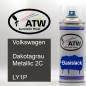 Preview: Volkswagen, Dakotagrau Metallic 2C, LY1P: 400ml Sprühdose, von ATW Autoteile West.
